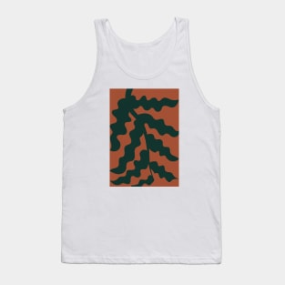 Terracotta Boho Plant Tank Top